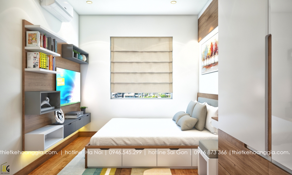Ecohome 40m2 아파트 인테리어를 디자인