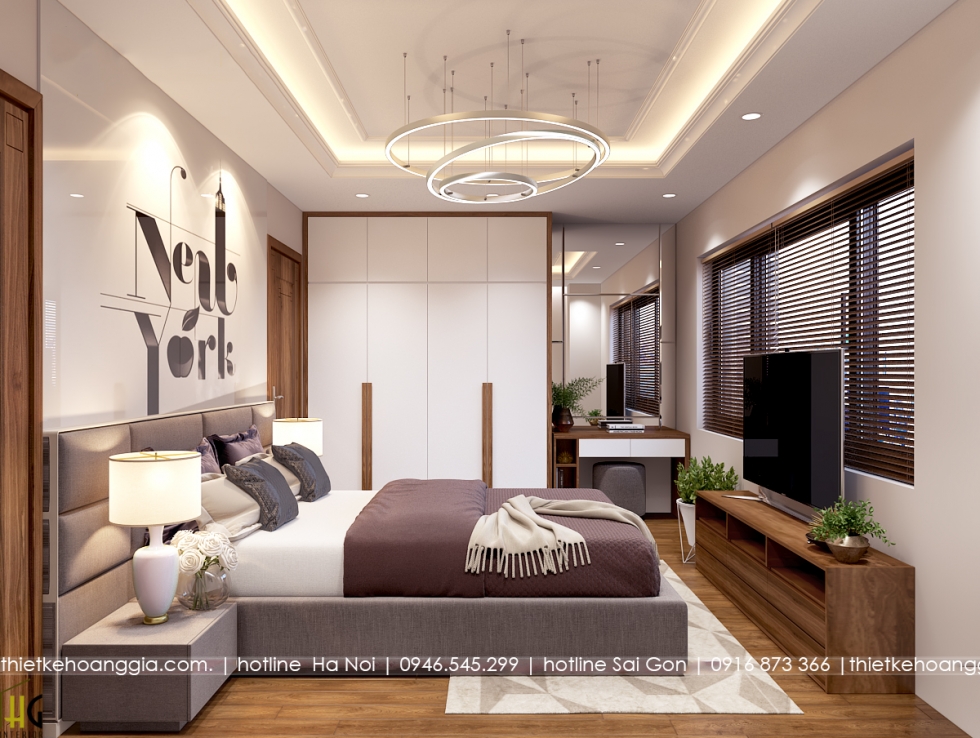 1억5천 2백만동으로Five Star gardent 아파트90m2 방 인테리어를 디자인