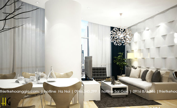 Goldmark cit에 84m2 아파트 인테리어를 디자인