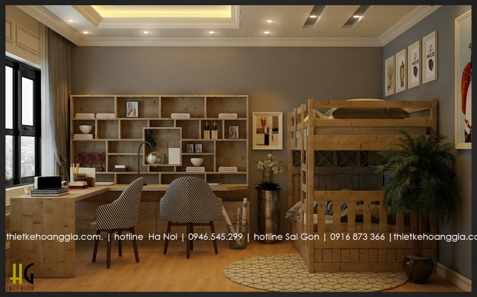 Goldmark아파트 인테리어를 현대스러우면서 빈티자 스타일로 디자인